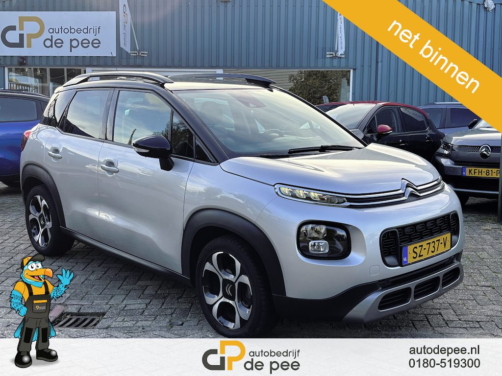 Citroën C3 Aircross 1.2 PureTech S&S Shine GARANTIE/CRUISE/CLIMA/CARPLAY/TREKHAAK/P.SENS.+CAM/LICHTMETAAL rijklaarprijs!