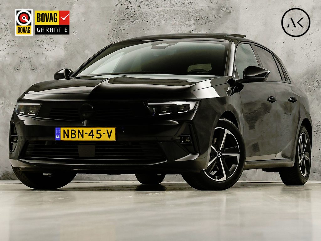 Opel Astra 1.2 Turbo GS Automaat (PANORAMADAK, HEAD-UP DISPLAY, APPLE CARPLAY, STUUR/STOELVERWARMING, 360 CAMERA, MEMORY SEAT, GETINT GLAS, ADAPTIVE CRUISE, NIEUWSTAAT)