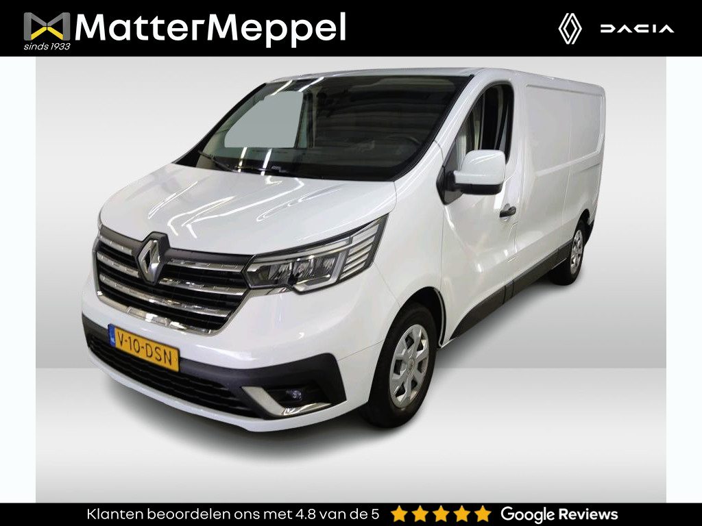 Renault Trafic 2.0 dCi 110 T30 L2H1 Work Edition | Trekhaak | Laadvloer | Betimmering | Apple CarPlay/Android Auto | Parkeersensoren | NL Auto | Airco