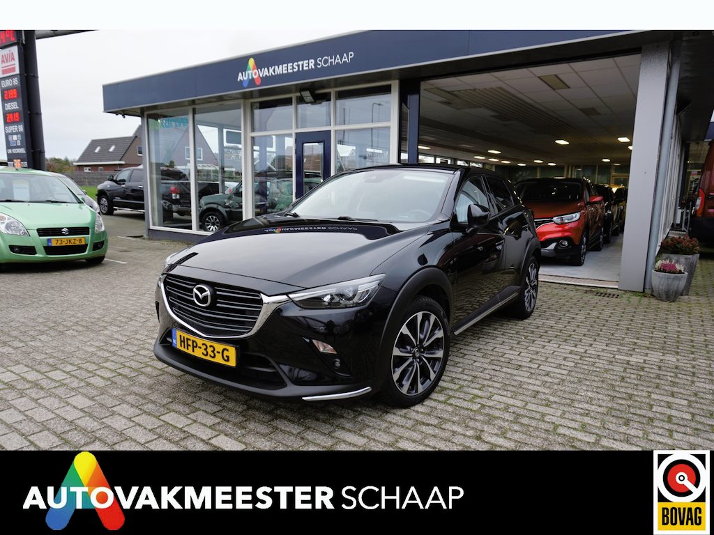 Mazda CX-3 2.0 SkyActiv-G 120 SkyLease GT , trekh , Incl nw apk/beurt & 12 mnd bovag garantie