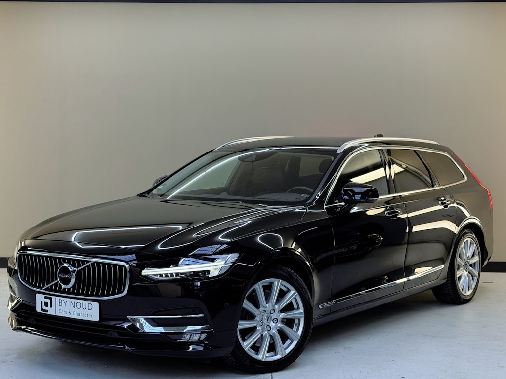 Volvo V90 2.0 T6 AWD Inscription, 320Pk, 2017, 2de eigenaar, Bowers en Wilkens, Stoel verwarming + verkoeling, Trekhaak, Parkeersensoren, Panoramadak, LED koplampen, Climate control, Head up display,