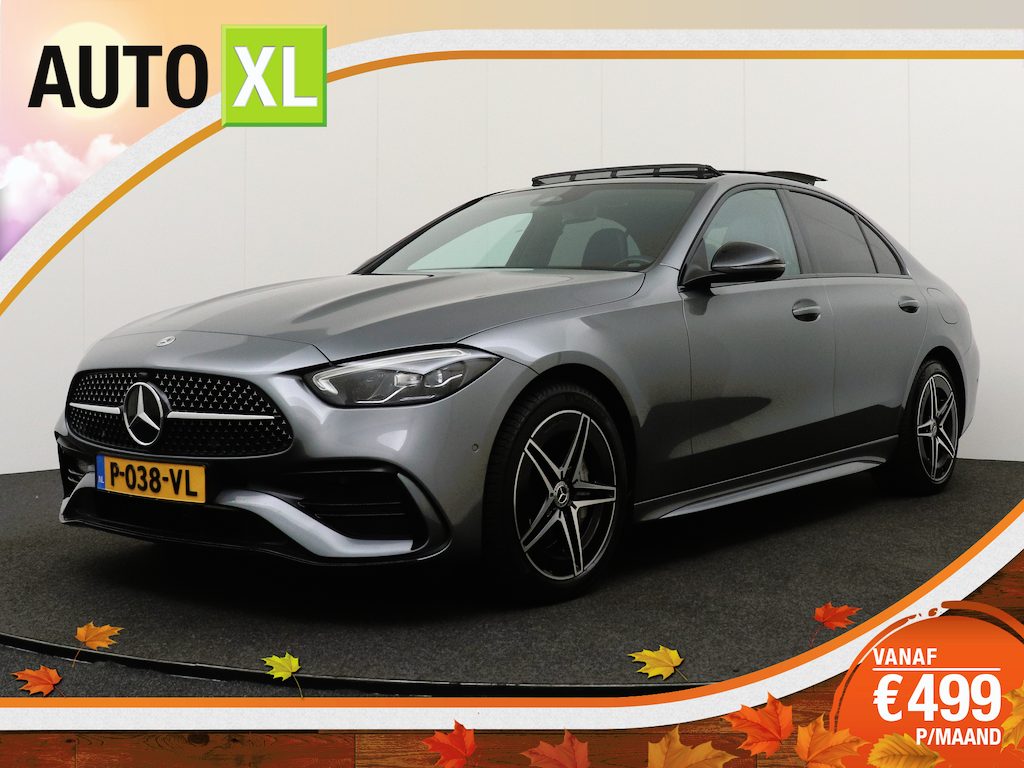 Mercedes-Benz C-klasse 300 e AMG Line Aut. Pano-dak Sfeervelichting Carplay