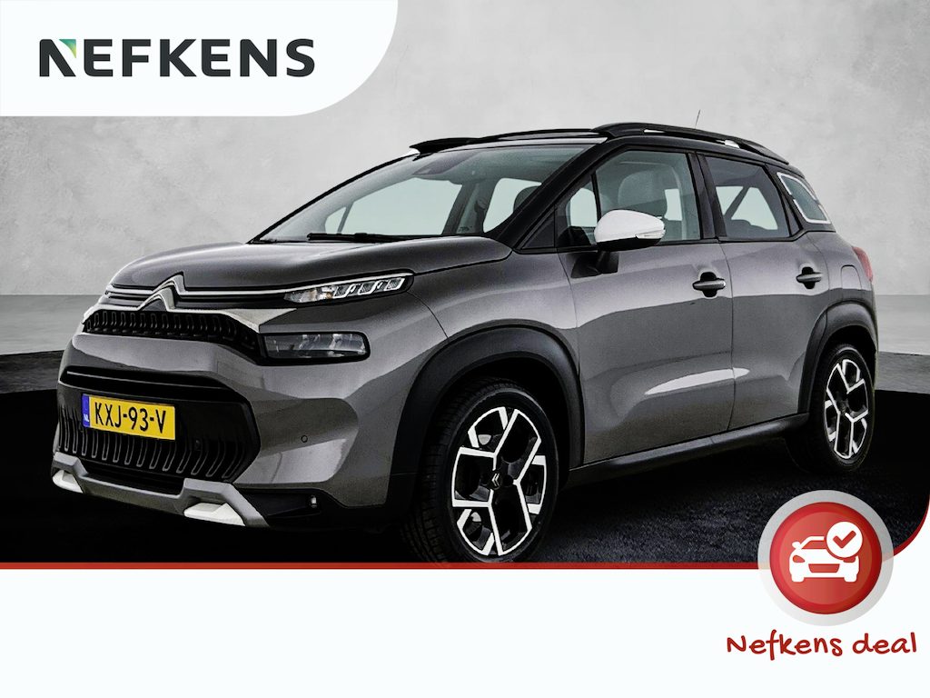 Citroën C3 Aircross 1.2 130pk Shine Automaat | Schuif-/Kanteldak | 17"LMV | Navigatie | Climate Control | Cruise Control | Camera | Parkeersensoren | Armsteun Voor |