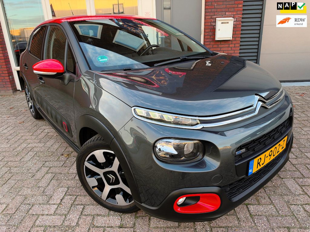 Citroën C3 1.2 PureTech S&S Shine / Riem vv / Carplay / Navi / Camera / Cruise