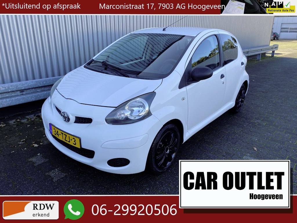 Toyota Aygo 1.0-12V Access 5-Drs, 144Dkm & Nieuwe APK – Inruil Mogelijk –