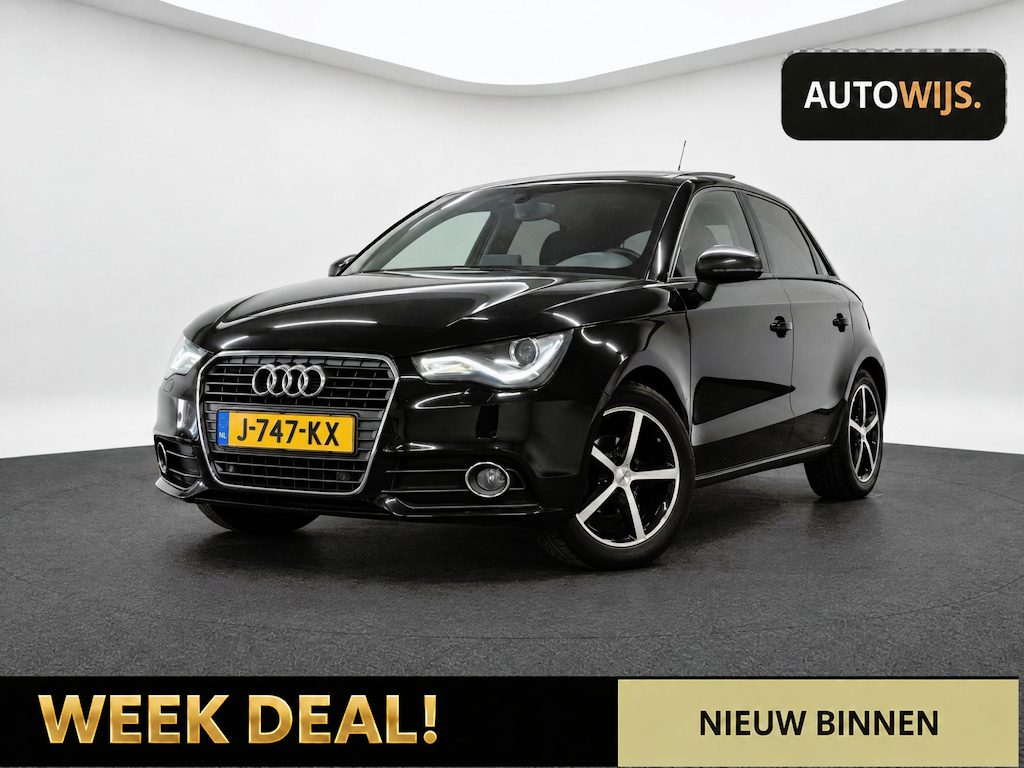 Audi A1 Sportback 1.2 TFSI Pro Line S|PANO|LEDER|5-DEU|LED|STOELVERWARMING|GOED ONDERHOUDEN