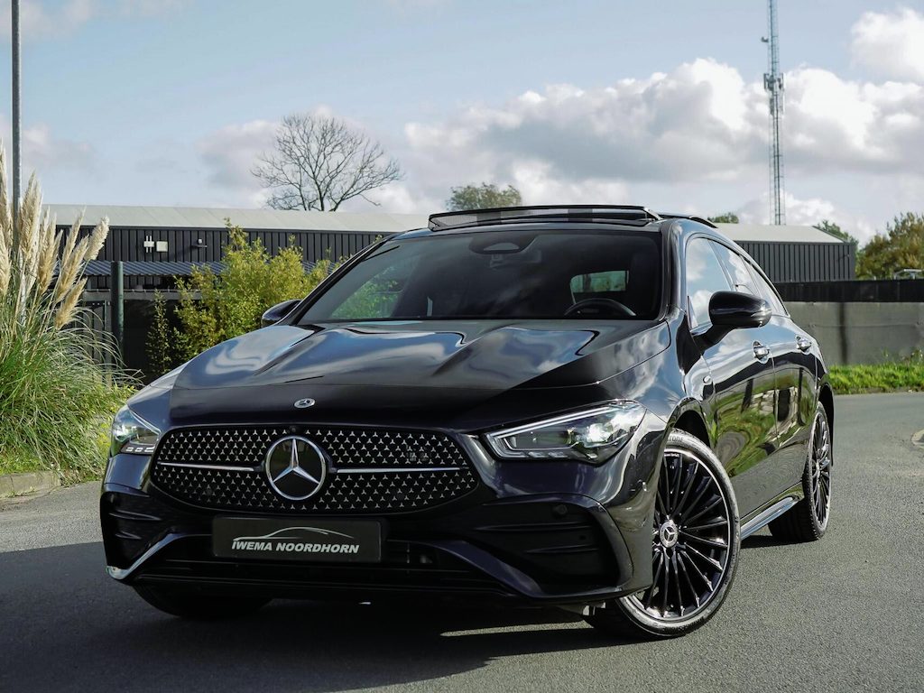 Mercedes-Benz CLA Shooting Brake 250 e AMG |Panoramadak|Camera 360°|Night pakket|Multibeam|Keyless|Stuurverw.|Sfeerverlichting|Distronic