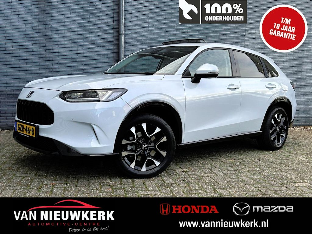 Honda ZR-V 2.0 Full Hybrid 184pk Automaat Advance | Dealeronderhouden | Trekhaak | Leer | Panoramadak | Adaptieve Cruisecontrol | Navi & Carplay |