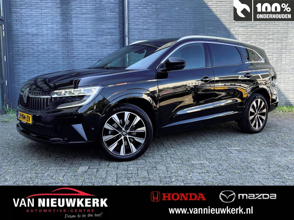 Renault Espace E-Tech Full Hybrid 200PK Techno Automaat | Adaptieve Cruise | Carplay | Stuurverwarming | Elek. Achterklep | Digitaal Dashboard |