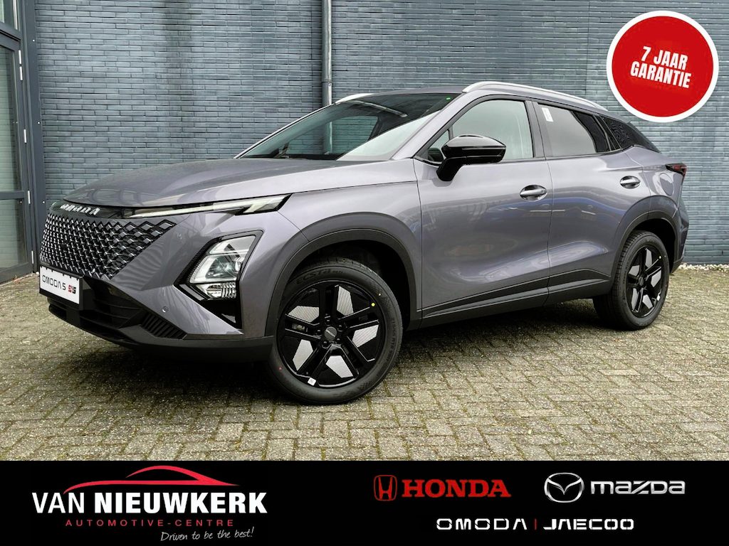 Omoda 5 1.5 TGDI 225pk Hybrid Automaat Premium | Elektrisch schuif-/kanteldak | Leer | Sfeerverlichting | Carplay | Blindspot | Stoel/Stuurverwarming |