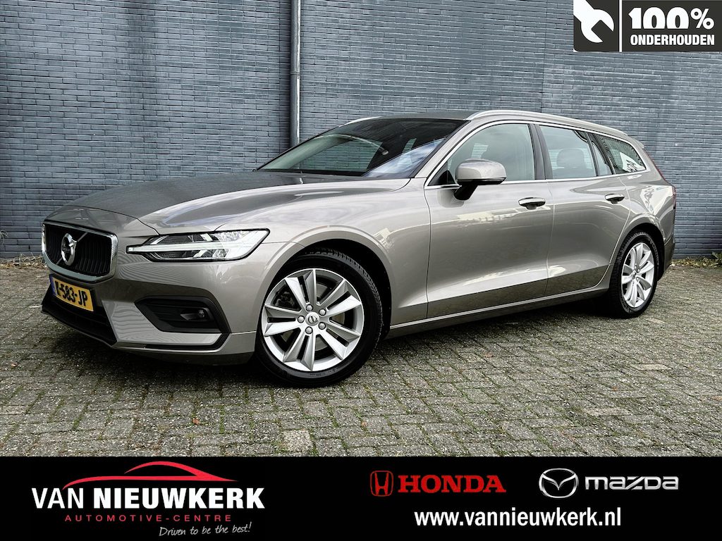 Volvo V60 B3 163pk Automaat Mild Hybrid Business Pro | Harman Kardon Audio | Navi & Carplay | Stoel&Stuur Verwarming | Park Assist | Dealeronderhouden |