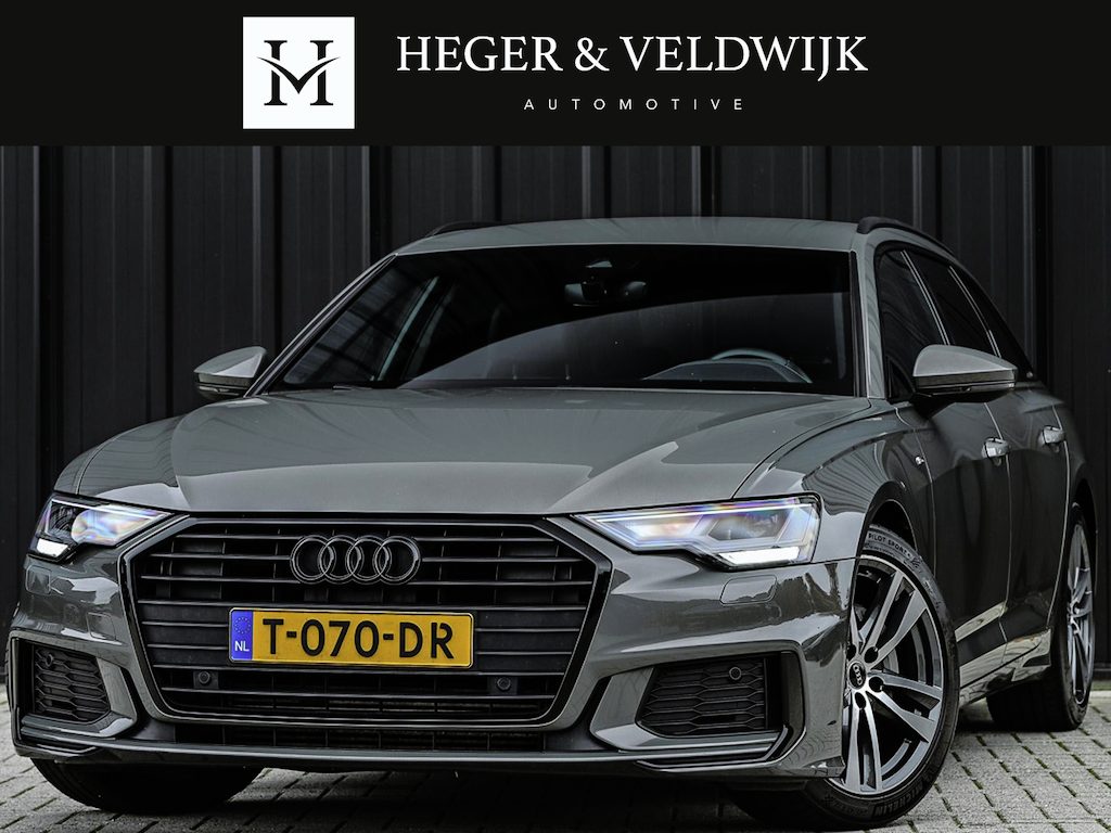 Audi A6 Avant 40 TFSI S edition Competition | NL-Auto | Camera | Memory Seat | Stoelverwarming | Ambiance Interieur | Cruise Control | Trekhaak |