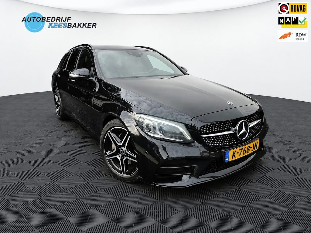 Mercedes-Benz C-klasse Estate 180 Business Solution AMG / 360 camera / Pano / Leder / Sfeerverlichting / Carplay