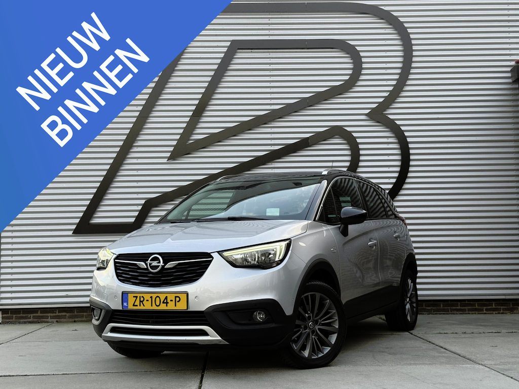 Opel Crossland X 1.2 Turbo Innovation 2e Eigenaar|Camera|Carplay|Navi|D-riem vv in 2023|PDC|Cruise|Clima|Elek ramen|Goed onderhouden|Nieuwe APK bij aflevering