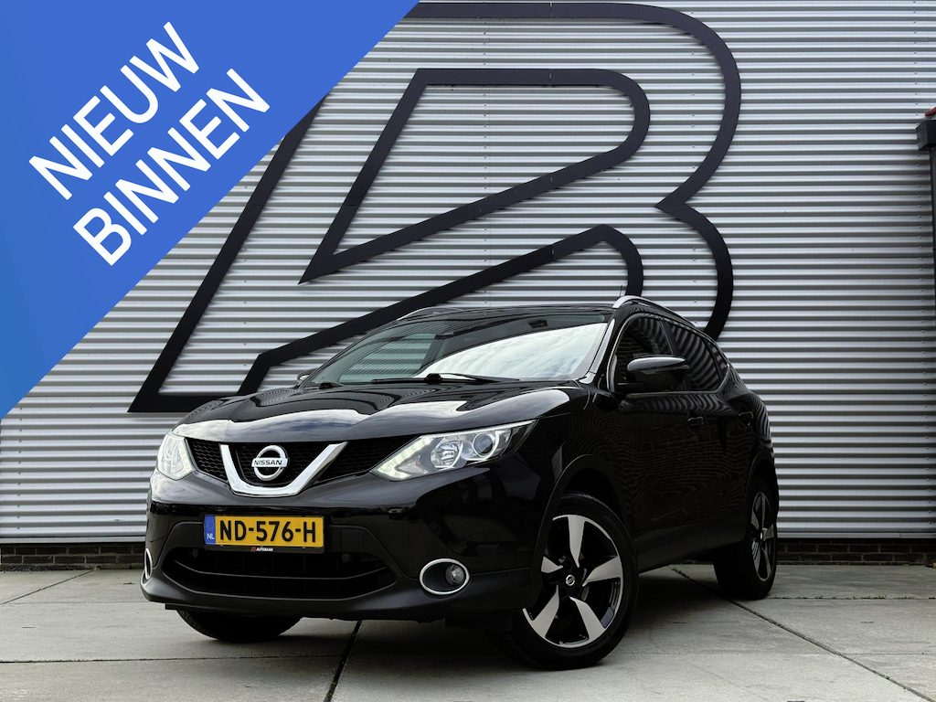 Nissan Qashqai 1.2 N-Connecta Navi|Pano|Camera|Trekhaak|PDC V+A|Cruise|Clima|Lm velgen|Elek ramen|N.A.P|APK tot 06-2027
