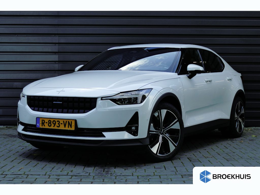 Polestar 2 LONG RANGE DUAL MOTOR 78KWH / CAMERA V+A / ELEKTR. TREKHAAK / SOH 93,64% / STOELVERWARMING / ELEKTR. STOELEN / ELEKTR. ACHTERKLEP / KEYLESS / FULL-LED / NAVI / CLIMA / PDC / BLUETOOTH / CRUISECONTROL / 1E EIGENAAR / SCHITTERENDE STAAT !!