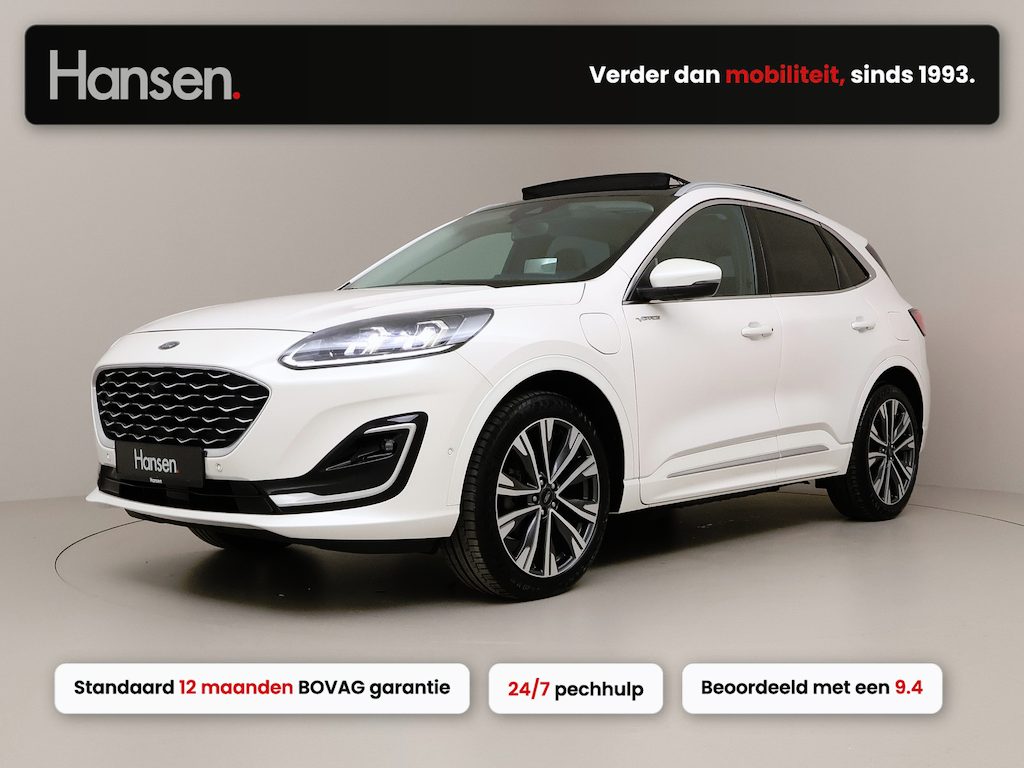 Ford Kuga 2.5 PHEV Vignale I Panoramadak I 20 Inch I Winterpakket I Adaptive Cruise I Head Up I Verwarmde Achterbank I Elek. Achterklep I