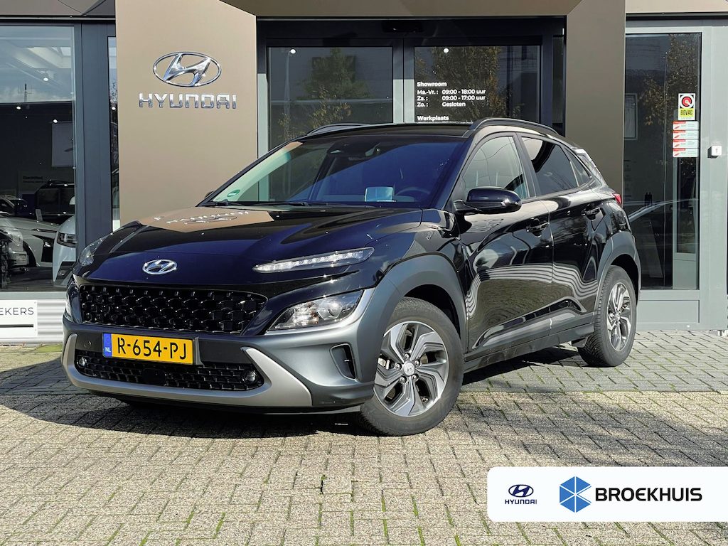 Hyundai Kona 1.6 GDI HEV 141pk Fashion | Trekhaak | Premium Audio | Keyless entry | Head-up Display | Parkeercamera | Navigatie | Digitale cockpit