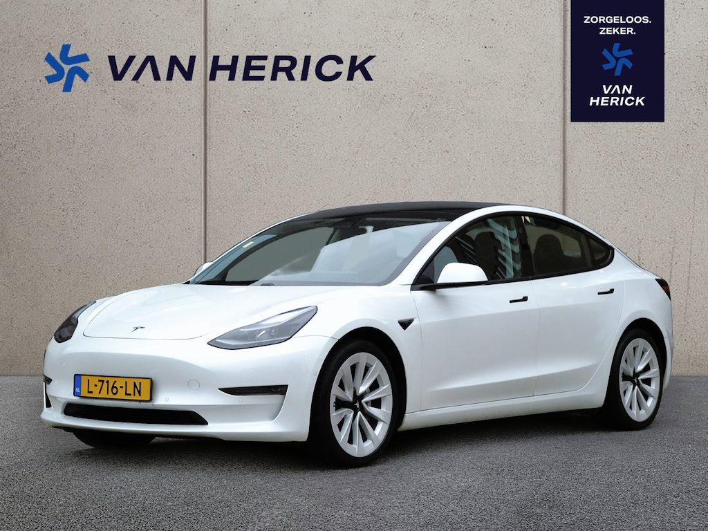Tesla Model 3 Long Range AWD 75 kWh | Panoramadak | Achteruitrijcamera | BTW auto | NAP