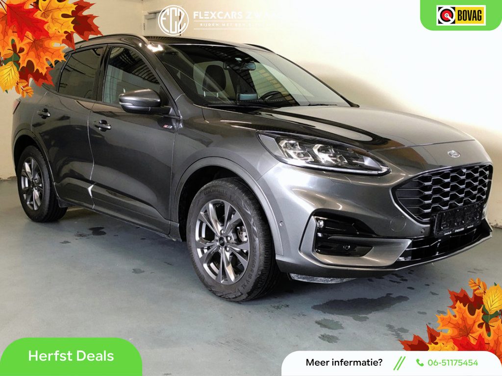 Ford Kuga 2.5 PHEV ST-Line X - Automaat - Parkeerhulp V+A - Navi - Winterpakket - Elec.klep