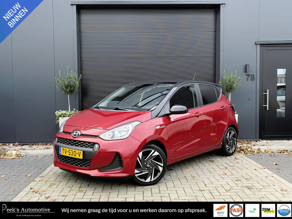 Hyundai i10 1.0i Comfort | N-Line | Airco | Apple CarPlay | Navigatie | Cruise | Parkeersensoren | Trekhaak | Hele mooie uitvoering!!!