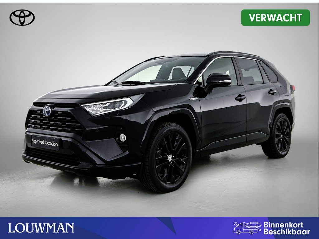 Toyota RAV4 2.5 Hybrid AWD Black Edition | JBL | Dodehoek detectie | Stoel+stuurverwarming | 360 Camera + Camera binnenspiegel | Elektrische achterklep | Parkeersensoren voor+achter | Elektrisch verstelbare bestuurdersstoel | Buy &