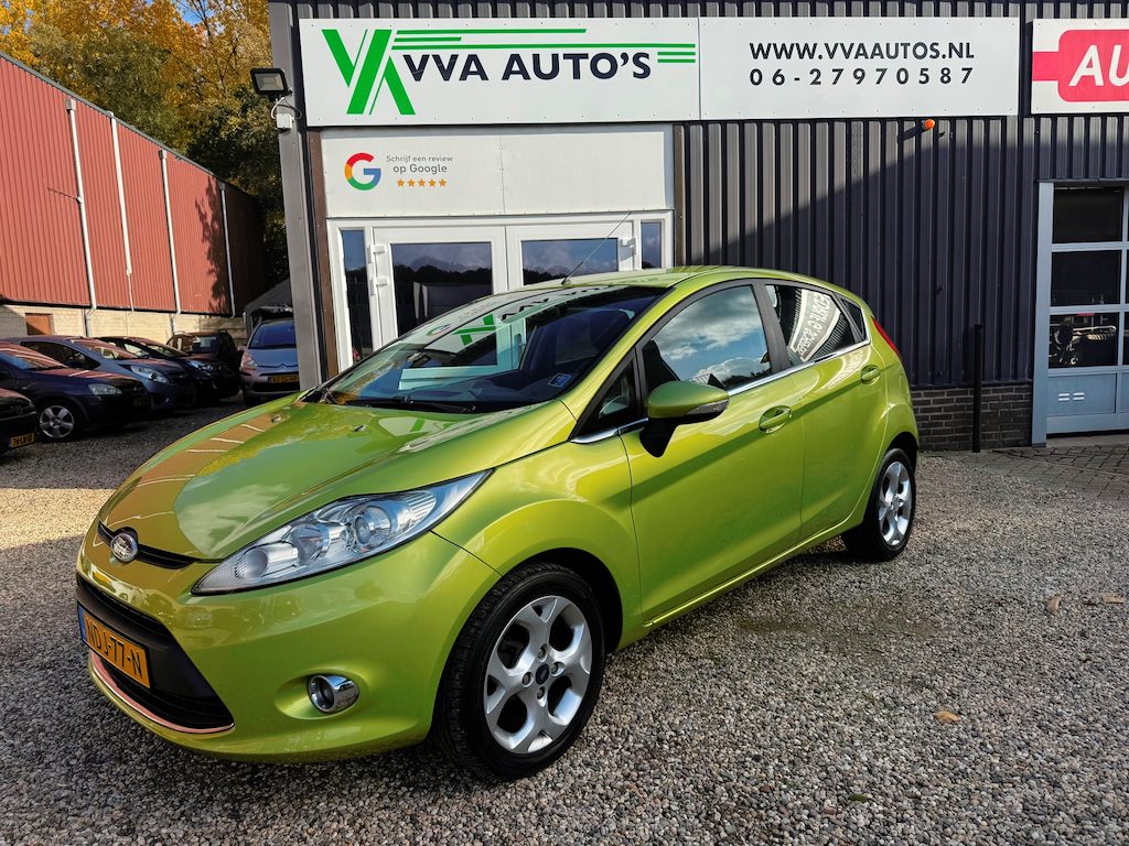 Ford Fiesta 1.25 titanium! Climate control, elektr ramen, bleutooth! Nieuwe APK!