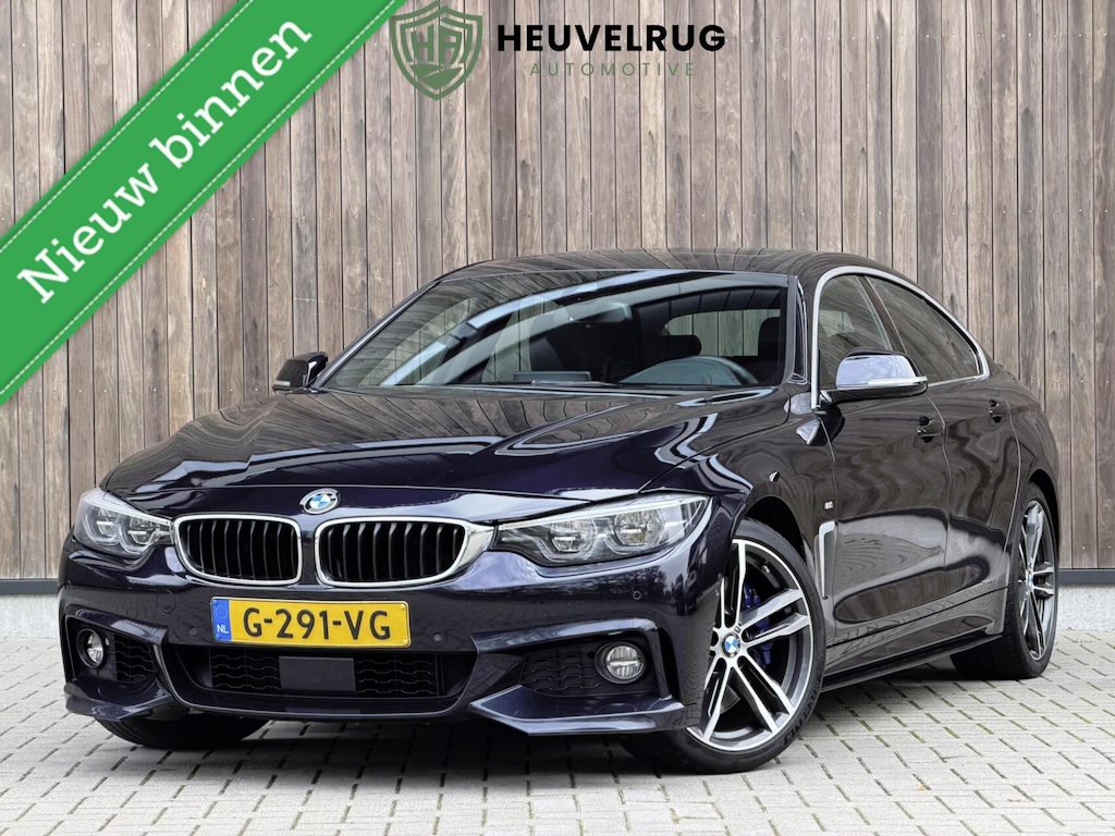 BMW 4-Serie Gran Coupe 440i High Executive | M-SPORT PLUS | NL-AUTO | BOMVOL | SCHUIFDAK | H&k | HUD |CARBON
