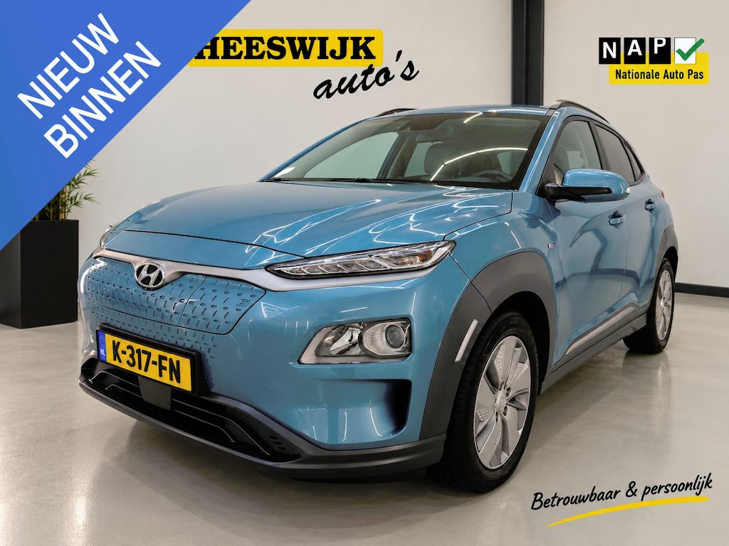 Hyundai Kona Electric EV Comfort smart 64 kWh Navigatie | parkeersensoren | SOH 100%