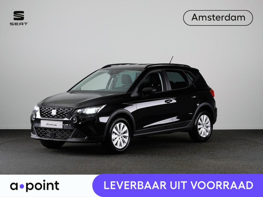 SEAT Arona Style Business Intense 1.0 70 kW / 95 pk EcoTSI SU | Midnight Black Metallic | Draadloze Carplay | Draadloos Opladen