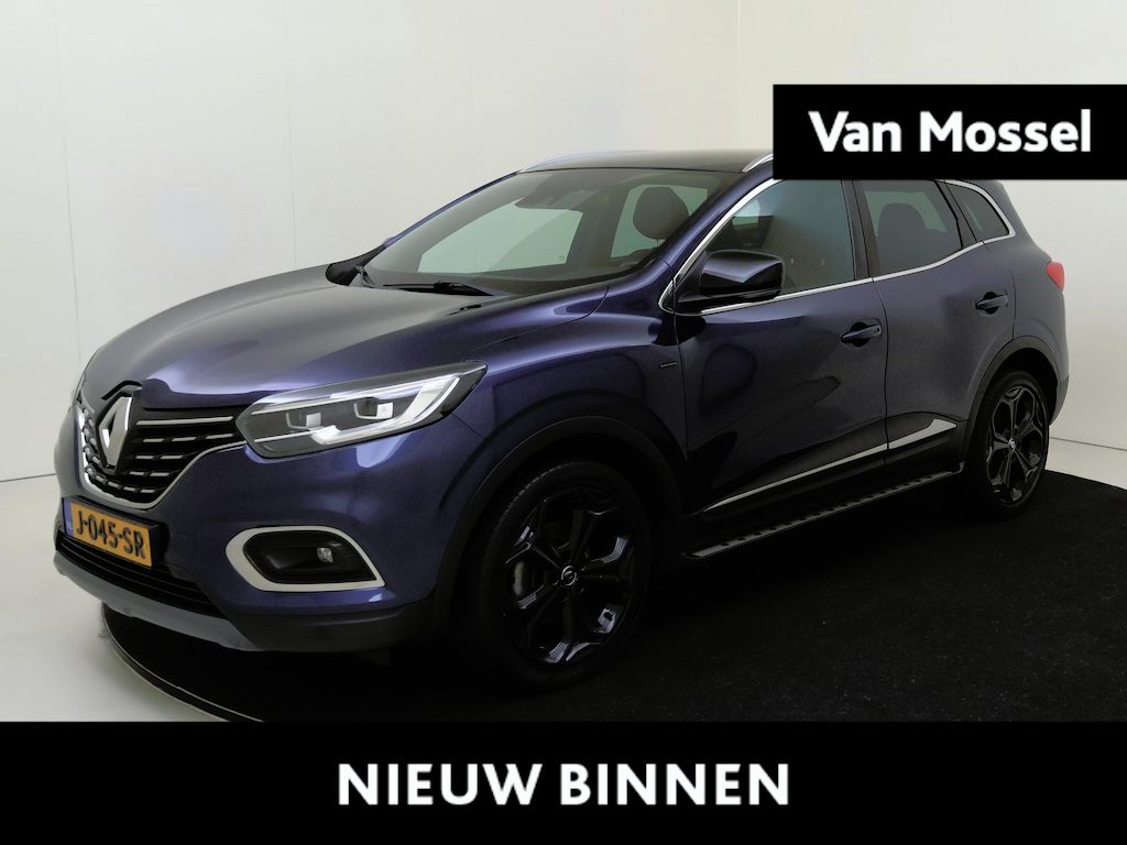 Renault Kadjar 1.3 TCe Black Edition | Leder/Alcantara bekleding LM velgen | Climat Control | Apple Carplay | Navigatie | Treeplanken | PDC achter + Camera |