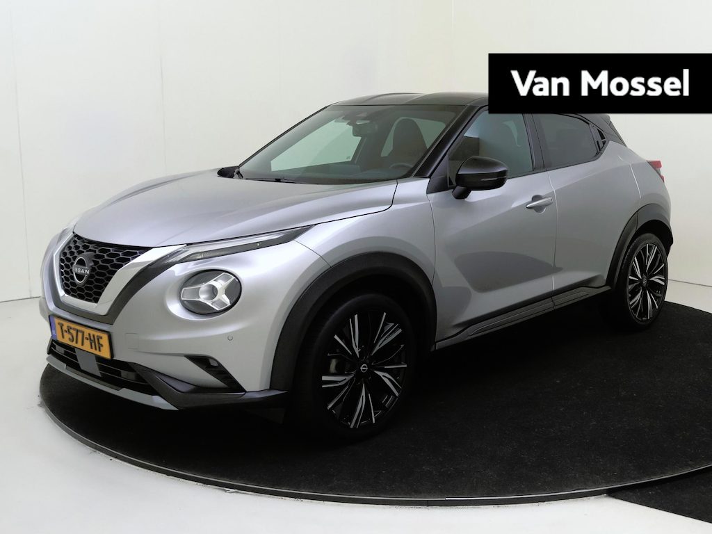 Nissan Juke 1.0 DIG-T N-Design 114PK | Camera | PDC Voor+Achter | Climate Control | Full-Map Navigatie | 19" LMV | LED-Verlichting | Keyless | Cruise Control & Snelheidsbegrenzer | Apple Carplay & Android Auto