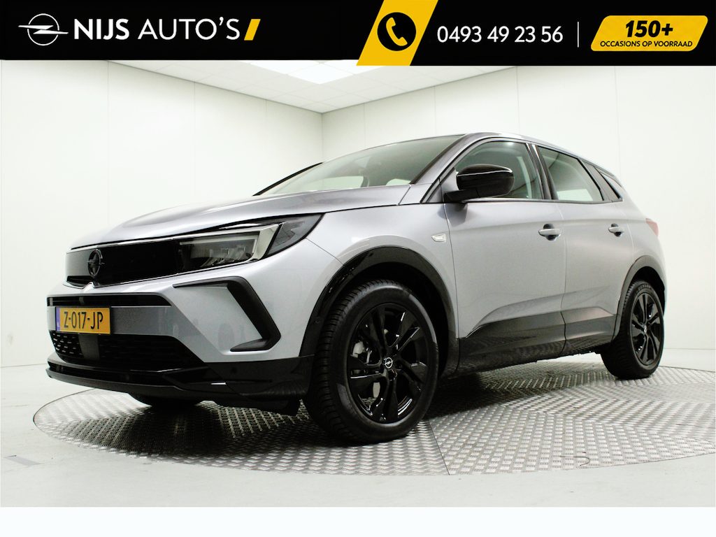 Opel Grandland 1.2 Turbo Hybrid GS | Automaat | Afneembare Trekhaak / Blind Spot / 4 NIEUWE Seizoensbanden / Adapt. Cruise / Dode Hoek