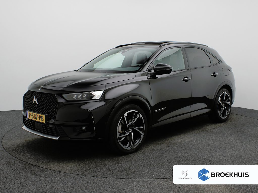 DS 7 Crossback E-Tense Louvre FULL OPTION | Carplay | Panormadak | Premium Audio | 360* Graden Camera | Elek. Stoelen Met Geheugenfunctie | Stoelverwarming | Stoelmassage | 20" Lichtmetalen Velgen | Elek. Kofferklep | Dodehoekbewaking | Origineel NL!