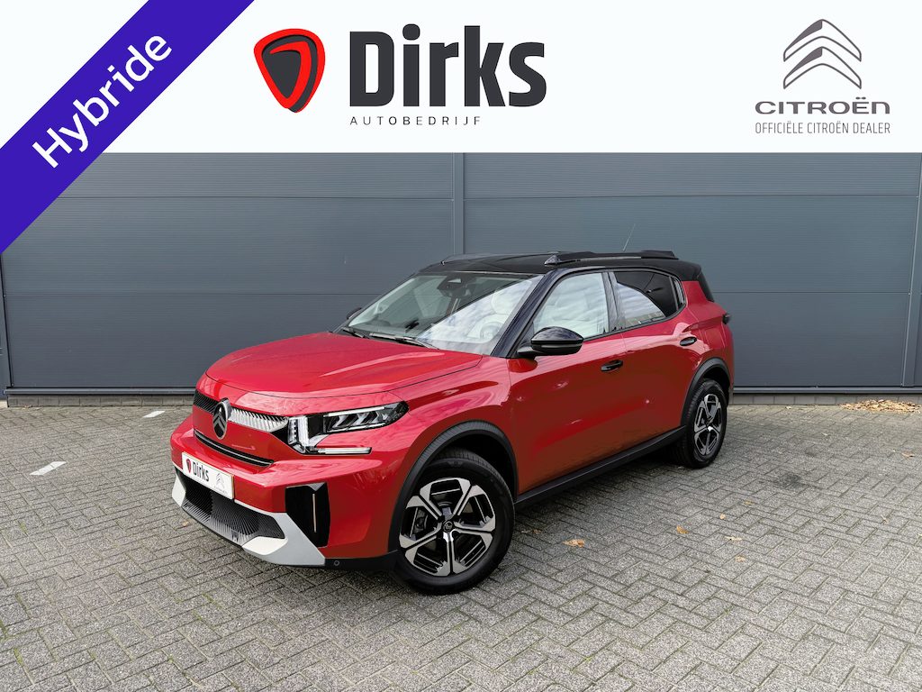 Citroën C3 Aircross 145pk Hybrid Max (Camera - Parkeersensoren V+A - LED - Navigatie - Automatische Airco - Dodehoek detectie - Apple Carplay)