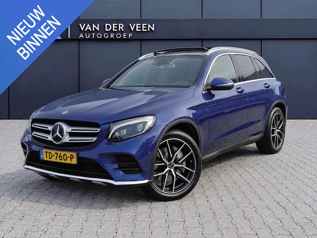 Mercedes-Benz GLC 350e 4MATIC Premium Plus | Incl. 12 maanden garantie | Schuif/kantel dak | Stoelverwarming | Adaptieve cruise control | Climate control | Parkeercamera | Trekhaak uitklapbaar |