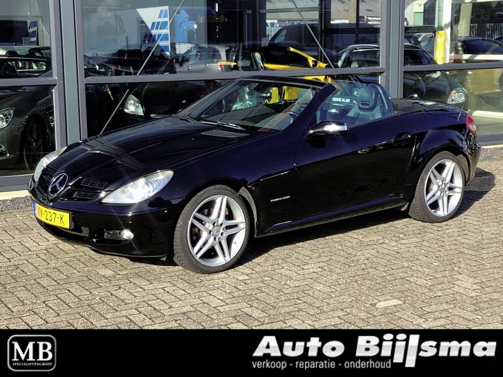 Mercedes-Benz SLK 200 K. Automaat, nekverwarming, lederen bekleding,