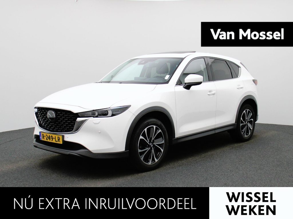 Mazda CX-5 2.0 SkyActiv-G 165 Luxury | SCHUIFDAK | LEER | HEAD-UP | STOEL-STUURWIELVERWARMING | STOELVERKOELING | CAMERA | NAVIGATIE