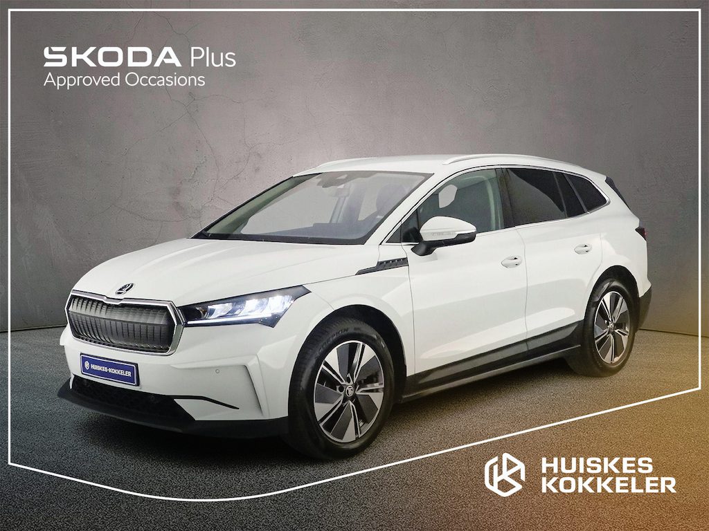 Skoda Enyaq iV 80 204pk Automaat Warmtepomp, Adaptive cruise control, Achteruitrijcamera, Elektrische achterklep, LED koplampen, Stuurwiel verwarmd
