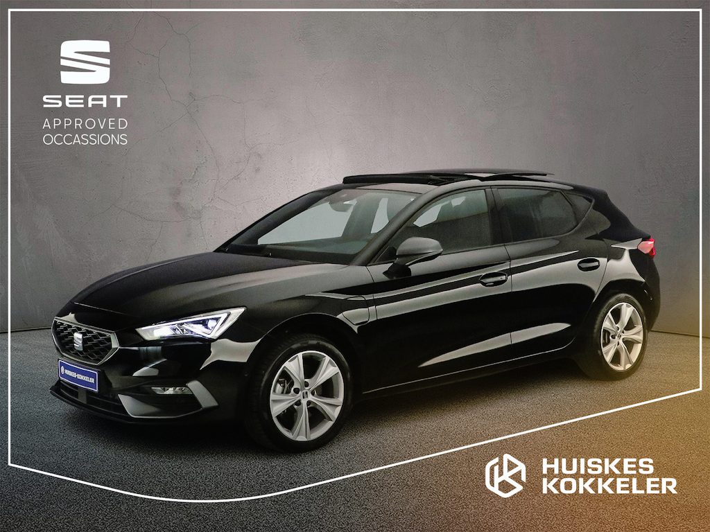 SEAT Leon FR Business Intense 1.4 TSI eHybrid 204pk DSG Automaat Panoramadak, Trekhaak, Adaptive cruise control, Achteruitrijcamera, LED koplampen, Navigatie