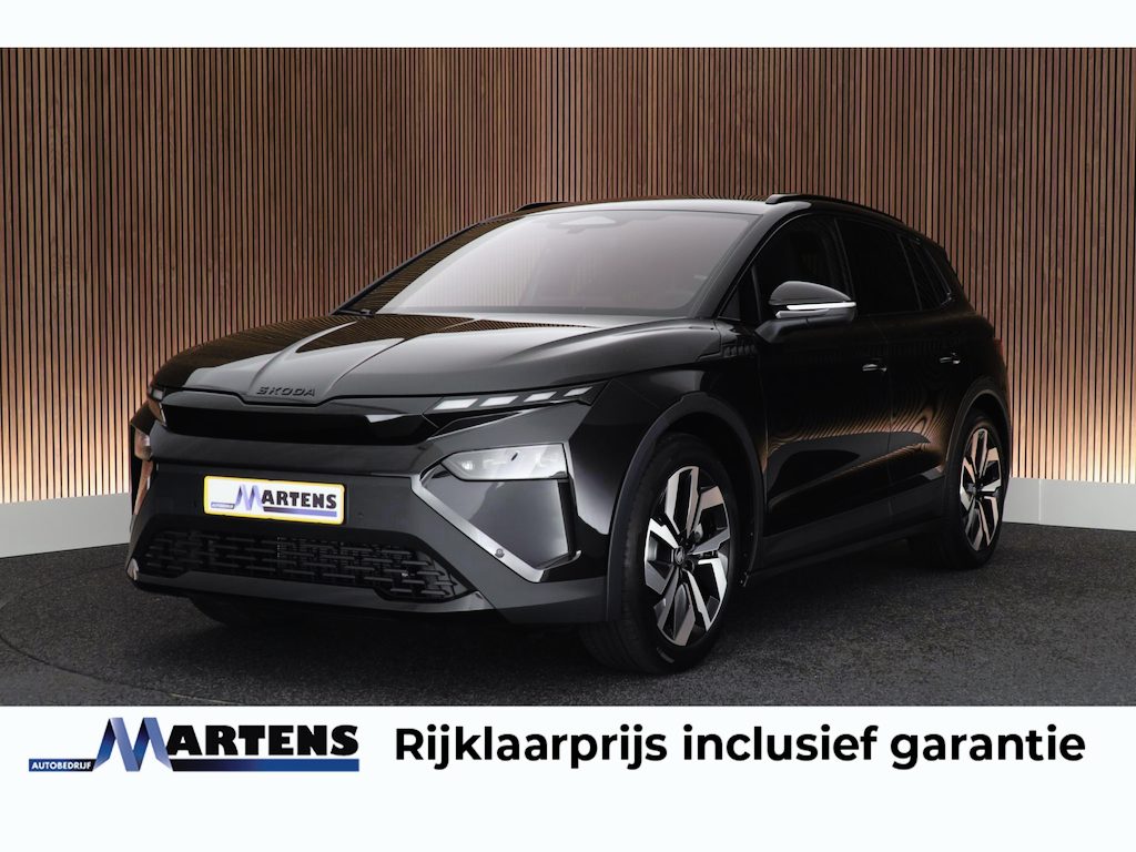 Skoda Elroq 85 286pk Sportline Trekhaak Camera Warmtepomp Stoelverwarming Keyless Navigatie