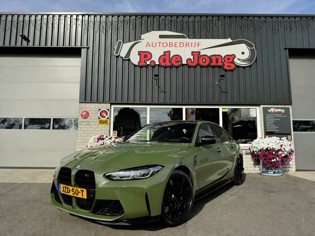 BMW M3 M3 Competition Urban Green Keramisch Carbon kuipstoelen DAP Track Pack