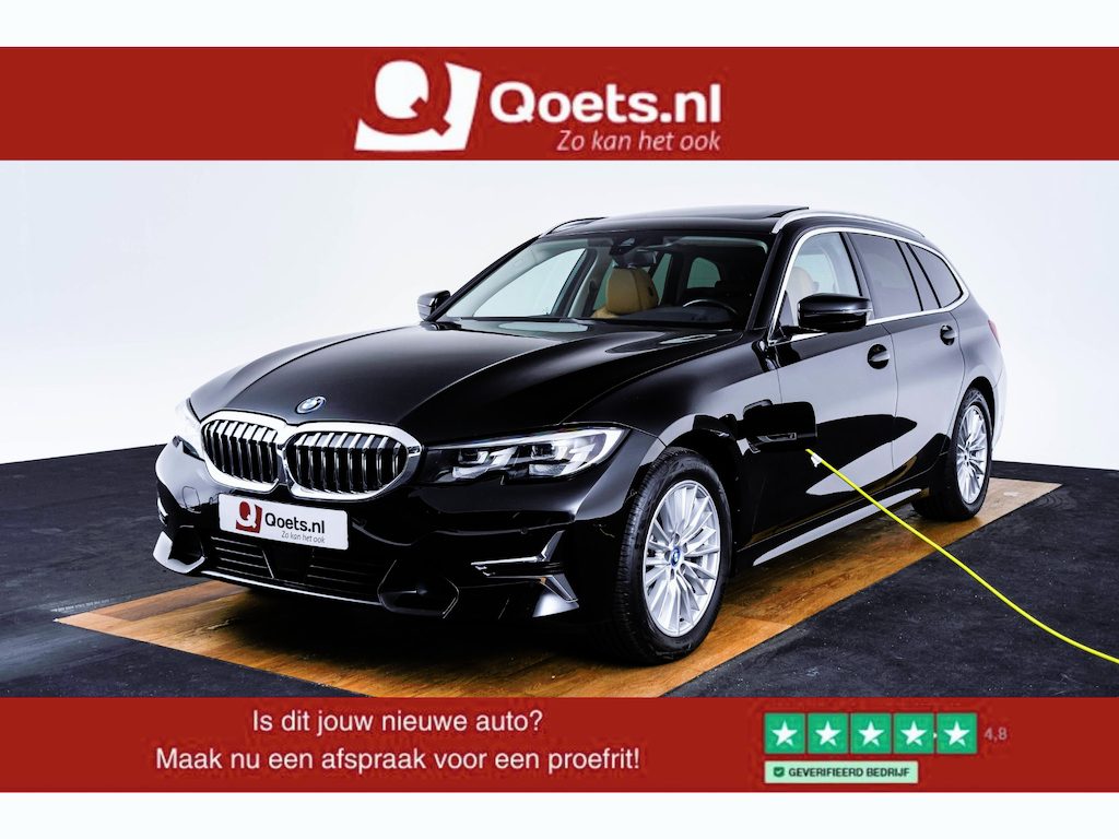 BMW 3-Serie Touring 320e Luxury Line - Trekhaak - Panoramadak - Active Cruise Control - Stuurwielrand verwarmd - Elektrisch verstelbare/verwarmde stoelen - Geluiddempende/Getinte ruiten - Parking Assistant -