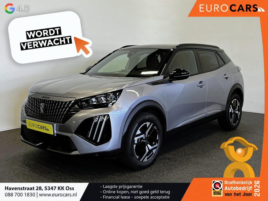 Peugeot 2008 1.2 PureTech 130pk Automaat GT-Line Navigatie Apple Carplay/Android Auto Camera Parkeersensoren Ledverlichting Cruise Control Virtual Cockpit Climate Control Lichtmetalen velgen
