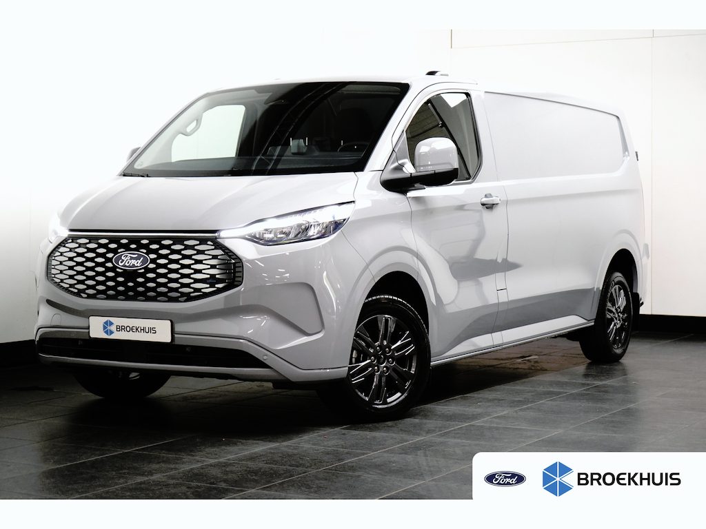 Ford E-Transit Custom 340 L2H1 Limited 71 kWh | 218pk | Camera | Keyless | Lichtmetalen Velgen | CarPlay/Android Auto | Stoelverwarming | Bijrijdersbank