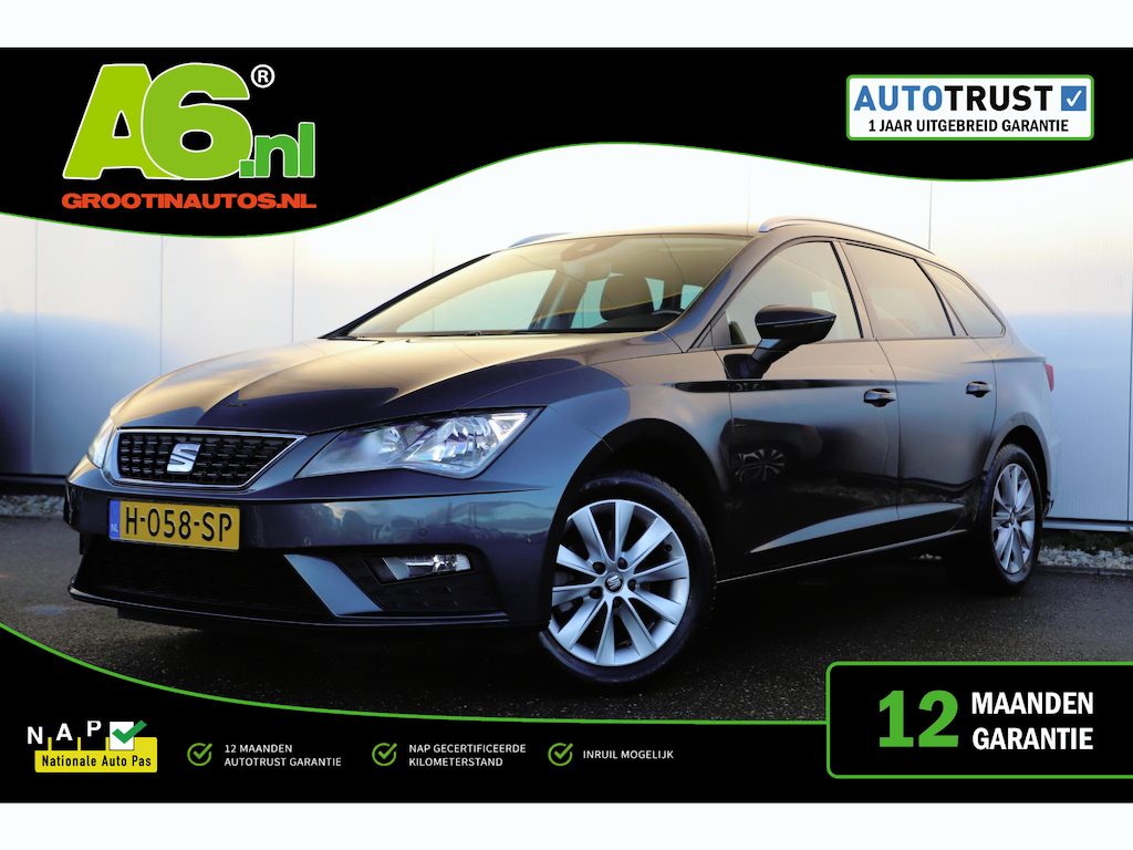SEAT Leon ST 1.0 TSI Style Ultimate Edition Trekhaak Navigatie Achteruitrijcamera Carplay Android 16 inch LMV Lane Assist Climate Cruise Control