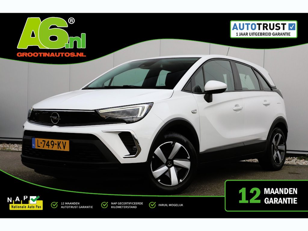 Opel Crossland 1.2 Edition | NIEUW MODEL | Navigatie Achteruitrijcamera Airco Cruise Control Carplay Android LED