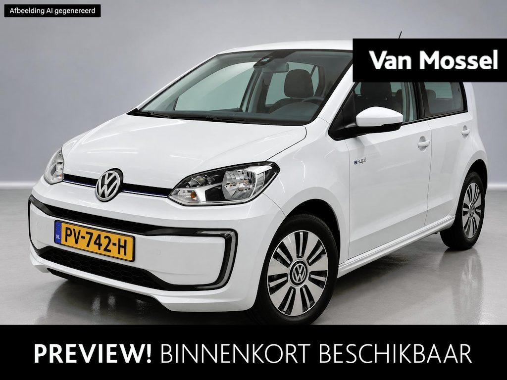 Volkswagen e-Up! e-up! 82 PK | SoH .. % | 5-deurs | Automaat | Climate Control | Stoelverwarming | Voorruitverwarming | Lichtmetalen velgen | Elektrische ramen voor | LED dagrijverlichting |