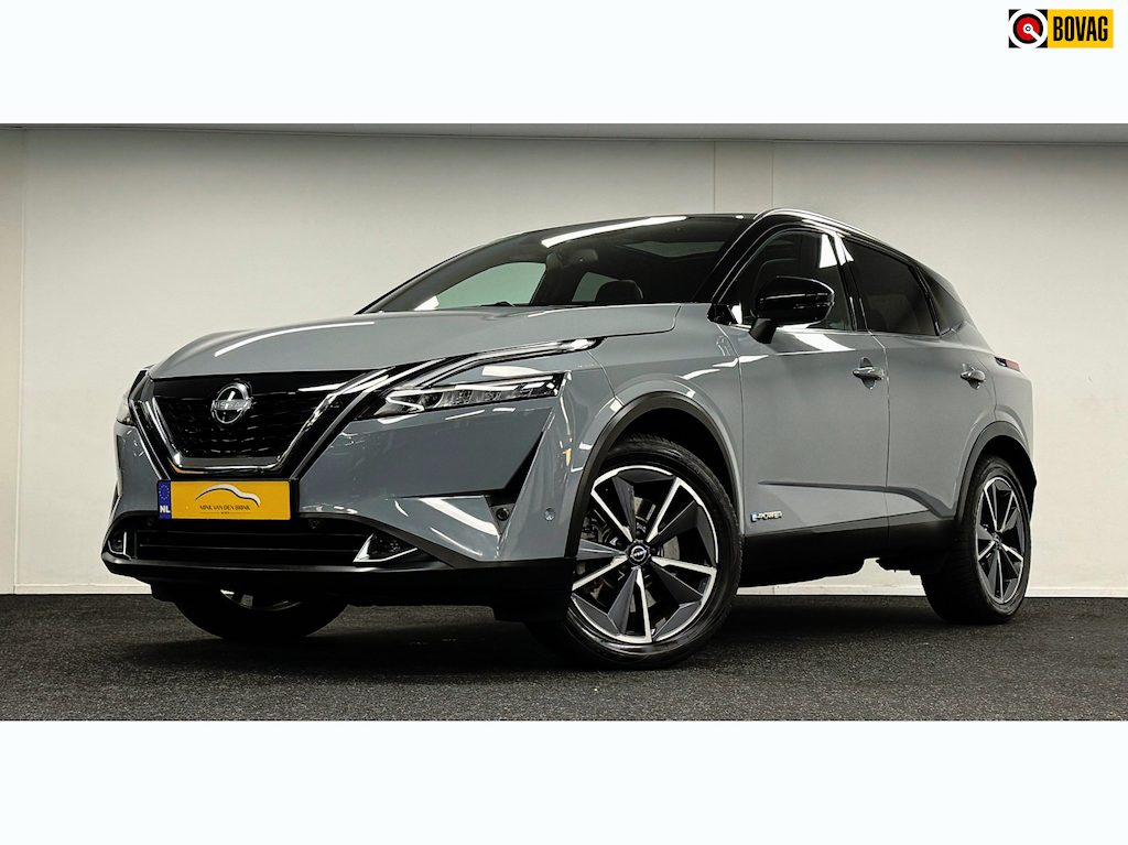 Nissan Qashqai 1.5 e-Power Tekna 190PK*Panodak*Leder*Camera*Carplay*Elektrstoelen