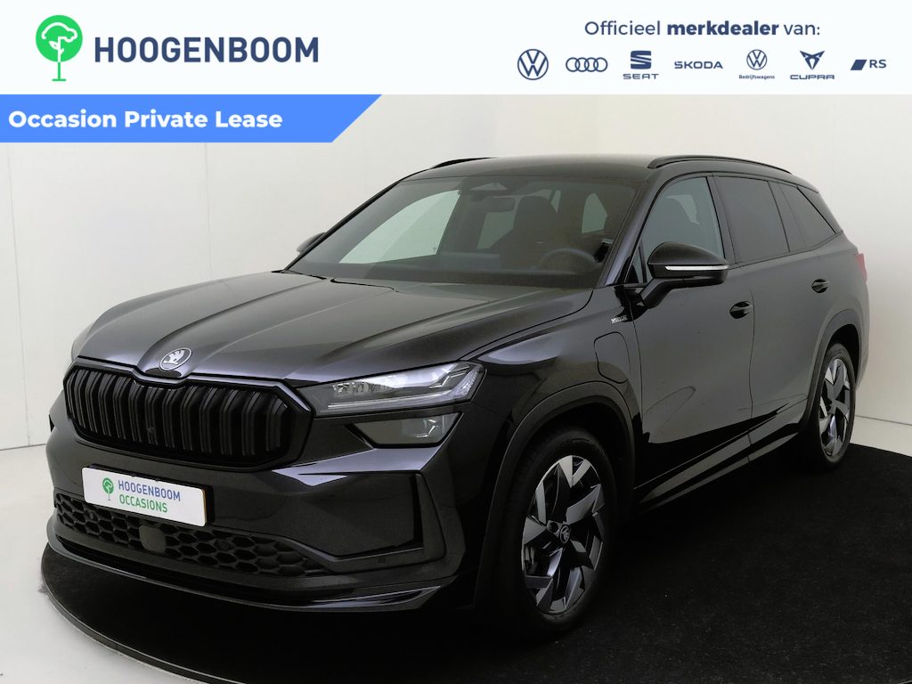 Skoda Kodiaq 1.5 TSI PHEV Sportline Business | Trekhaak | Achteruitrijcamera | Bestuurdersstoel met memory | Matrix LED verlichting | Keyless | Stoel- en stuurwielverwarming | Dodehoekdetectie |